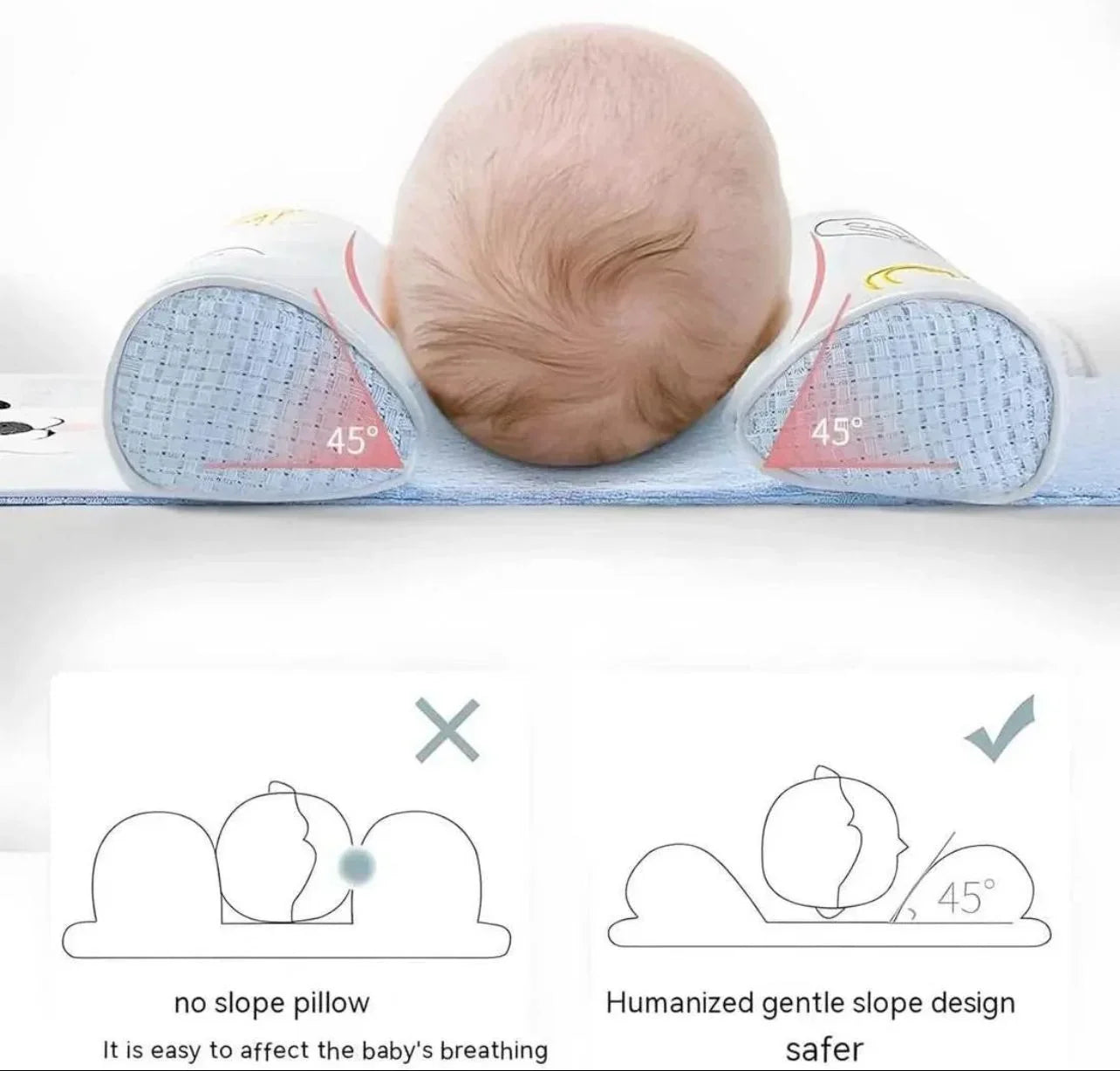 Pillow™ | Verstellbares Babykopfkissen