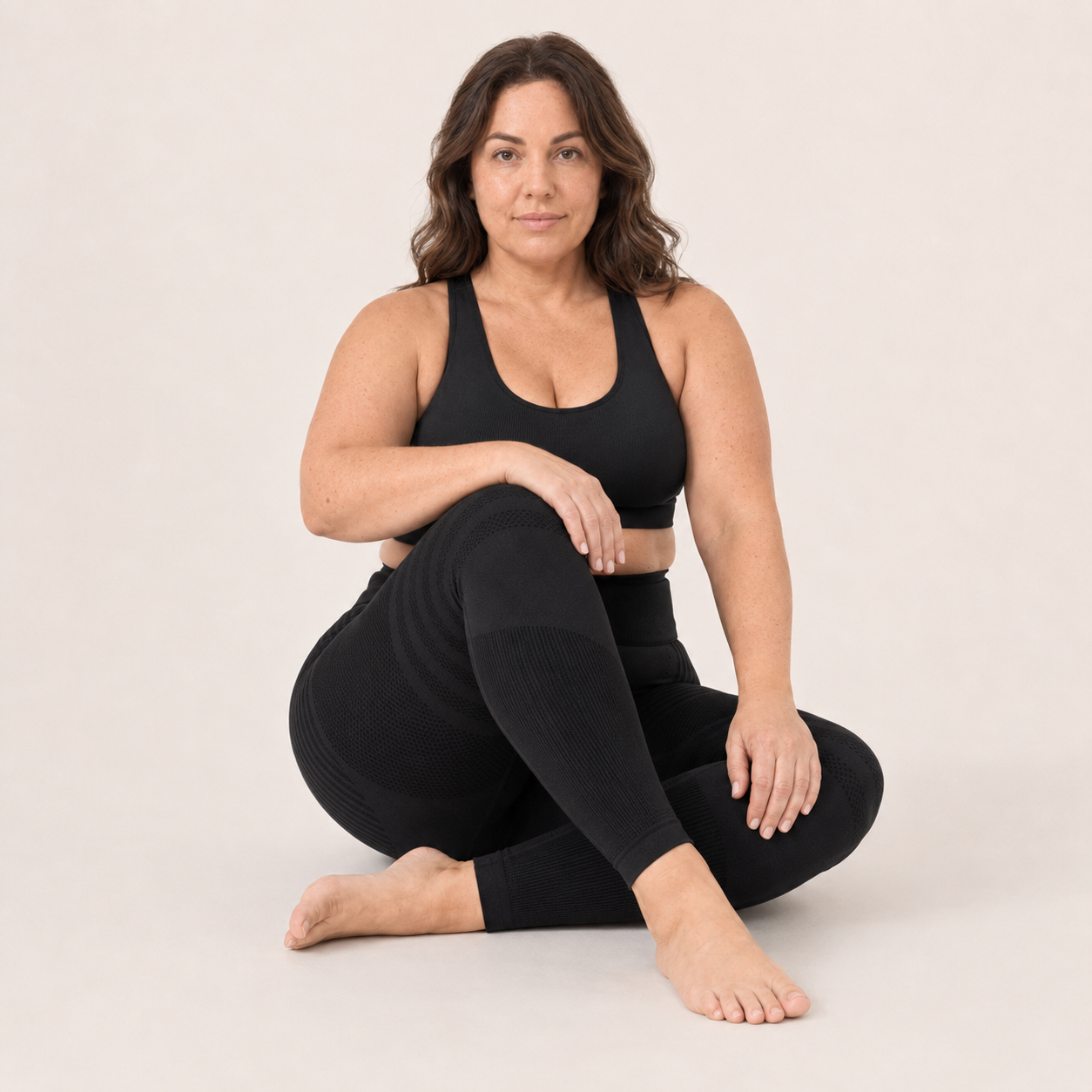 CurveLuxe™ 3D-Massage Leggings für definierte Kurven