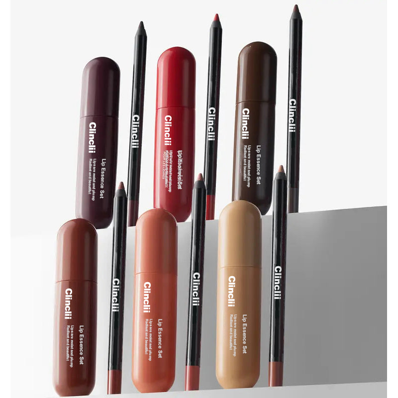 Clinclii™ Duo | Lippen-Serum &amp; Passender Lipliner für Perfekte Definition