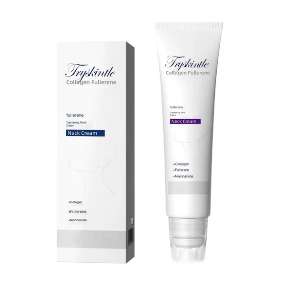 Nackencreme mit Rollenmassage 🧴 Kollagen & Hyaluronsäure | Strafft den Hals, reduziert Falten & Doppelkinn ✨