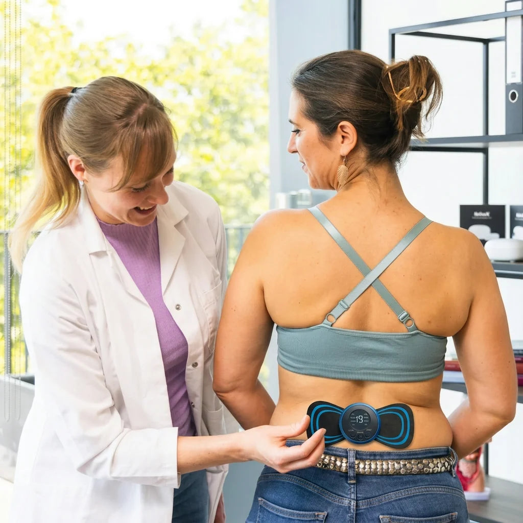 Musclevia™ – EMS-Muskelstimulator für gezielte Rückenaktivierung