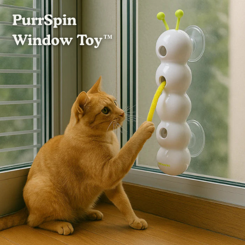 PurrSpin Toy™ | Verwandelt Langeweile in echten Jagdspaß