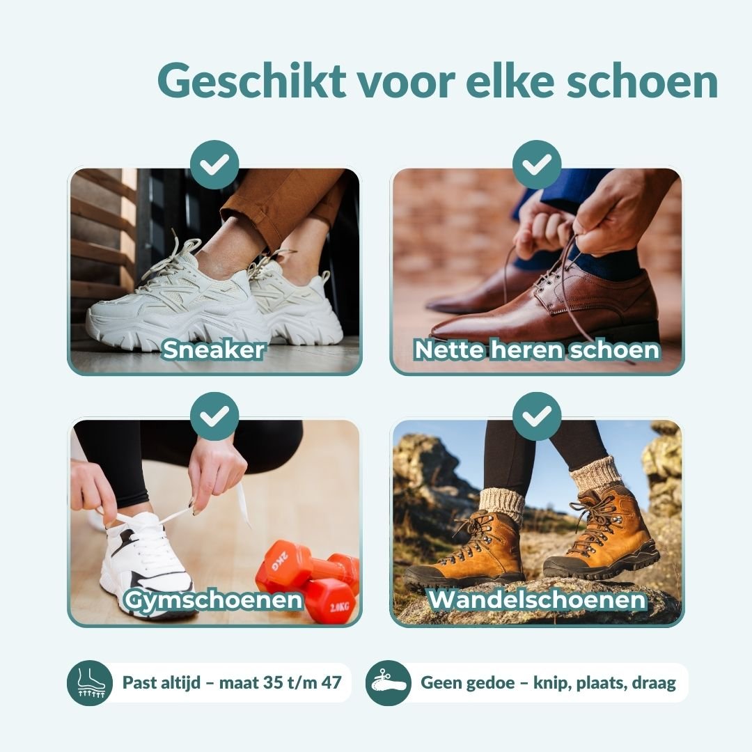 FlexSole™ – Magnetische Einlegesohlen für mehr Fußkomfort