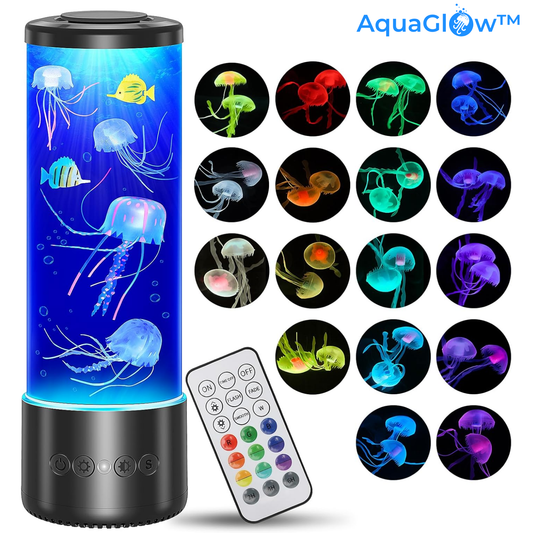 AquaGlow™ LED-Quallenlampe | Beruhigend, farbenreich & dekorativ