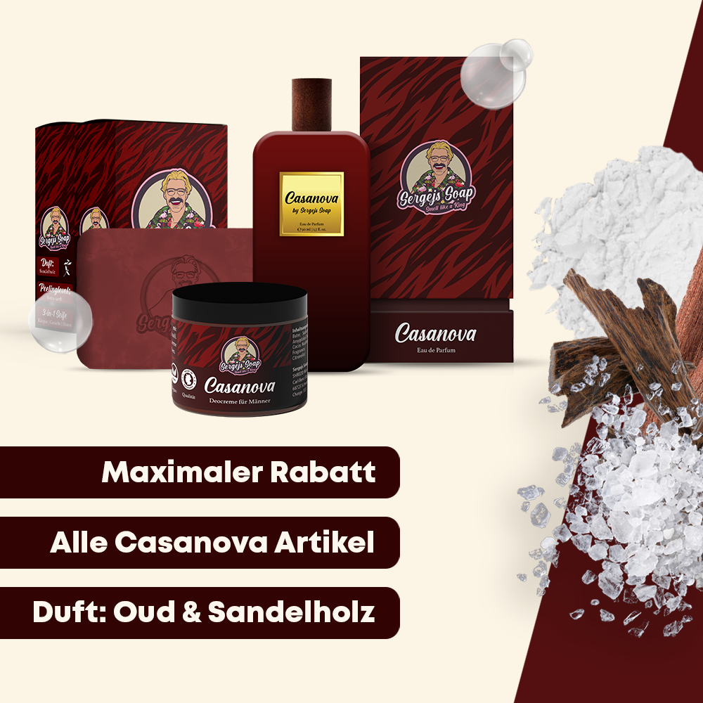 Sandro™ – Intensives Duftset mit Sandelholz und Moschus