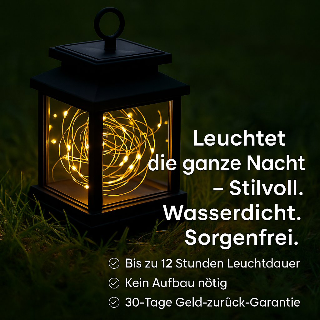 Rubik™ | Hängende Solar Laterne