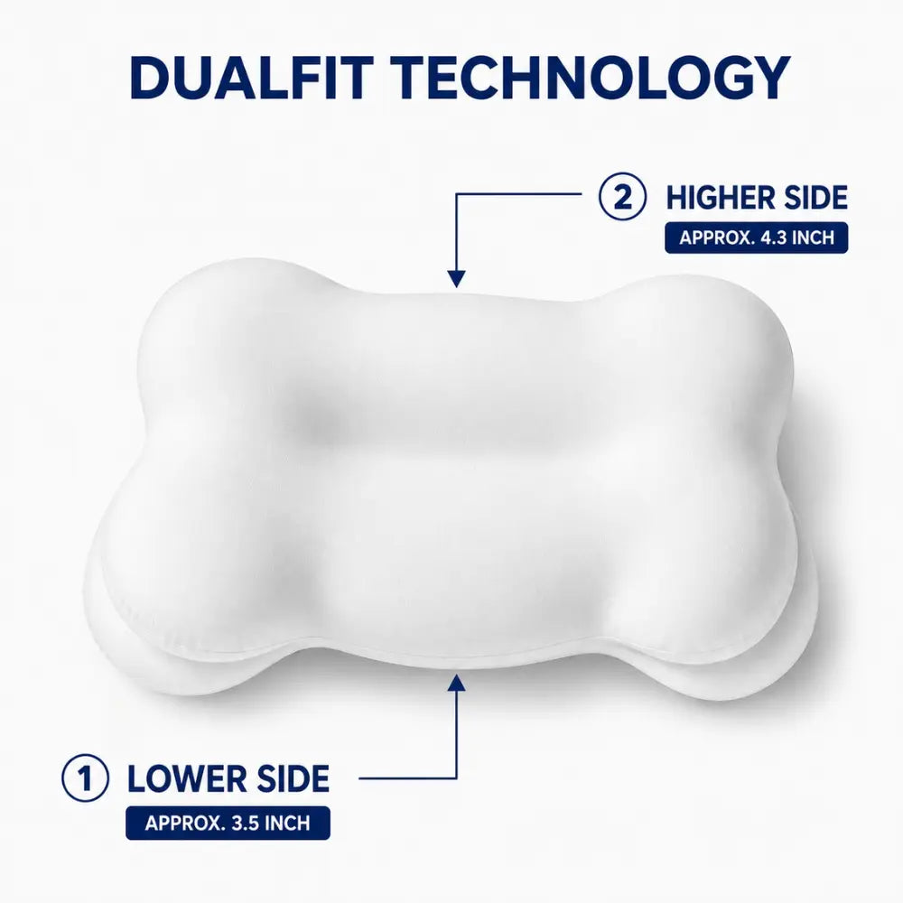 Sleepéa™ – Ergonomisches Kissen für angenehme Schlafpositionen