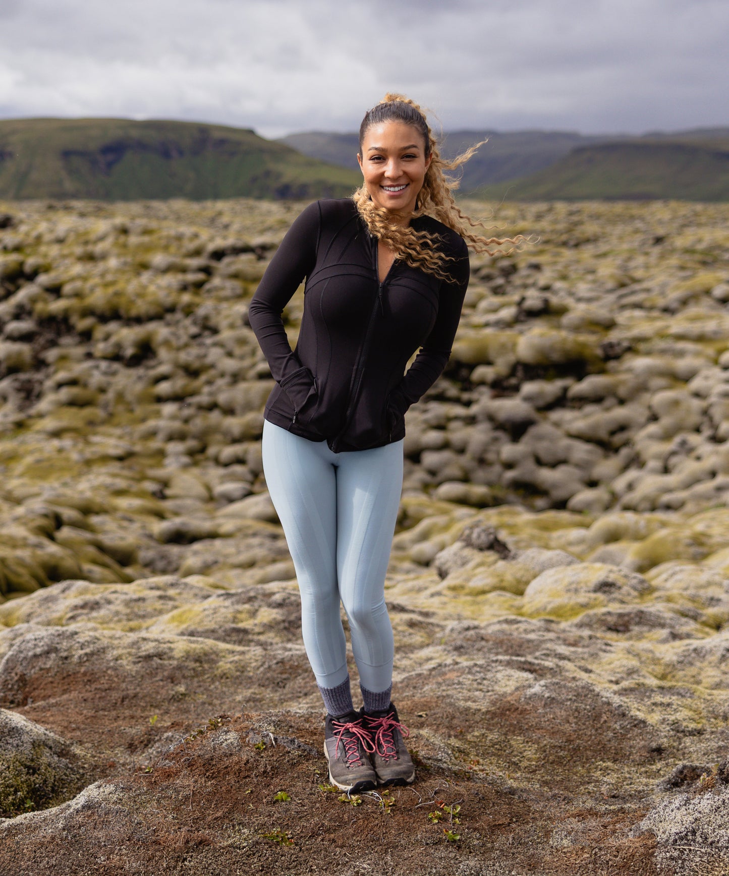 Leggings in voller Länge | Hochgeschnitten | Widerstandsleggings