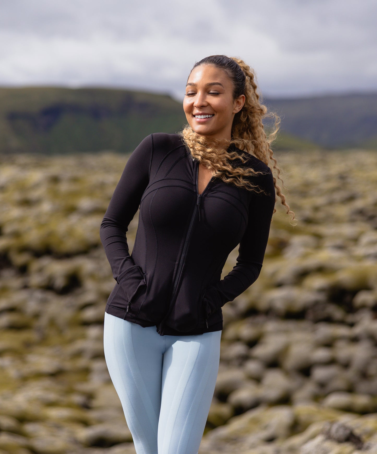 Leggings in voller Länge | Hochgeschnitten | Widerstandsleggings