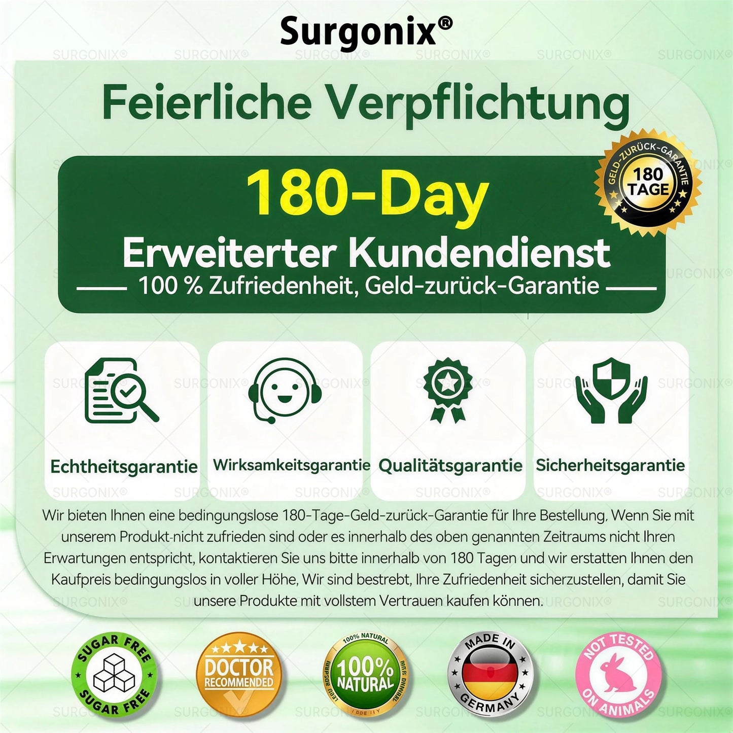Surgonix® | Moringa, Berberin & NAD+ 10-in-1 Nano-Mikronadel-Pflaster | Tägliche Unterstützung für Stoffwechsel und Herzgesundheit