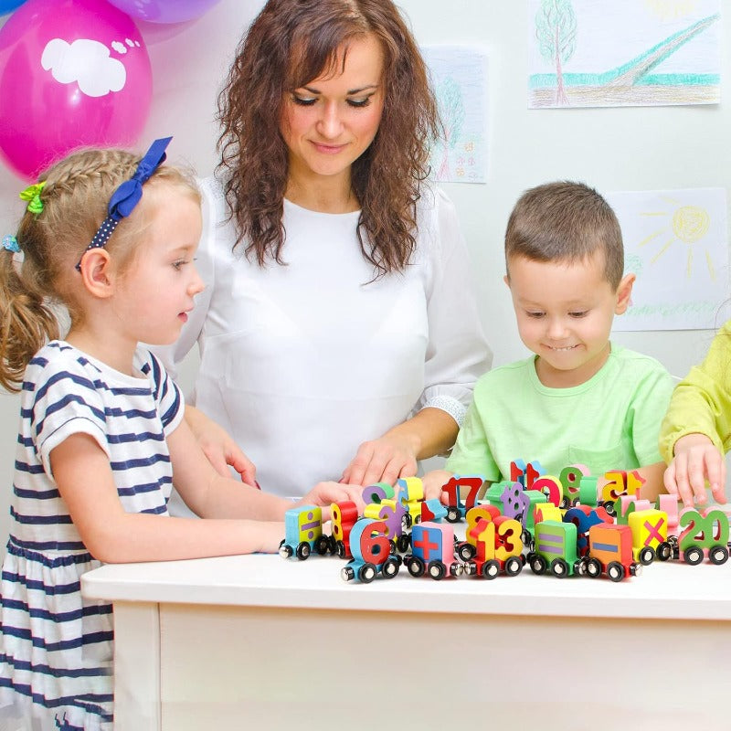 Easy-Build™ | Magnetische Zahlenbahn – Frühkindliche Mathematik spielerisch fördern