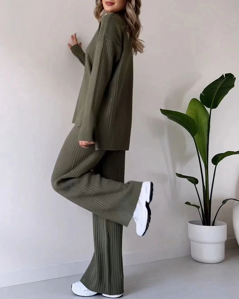 Casual Two-Piece Set | Stil trifft Komfort in Perfektion