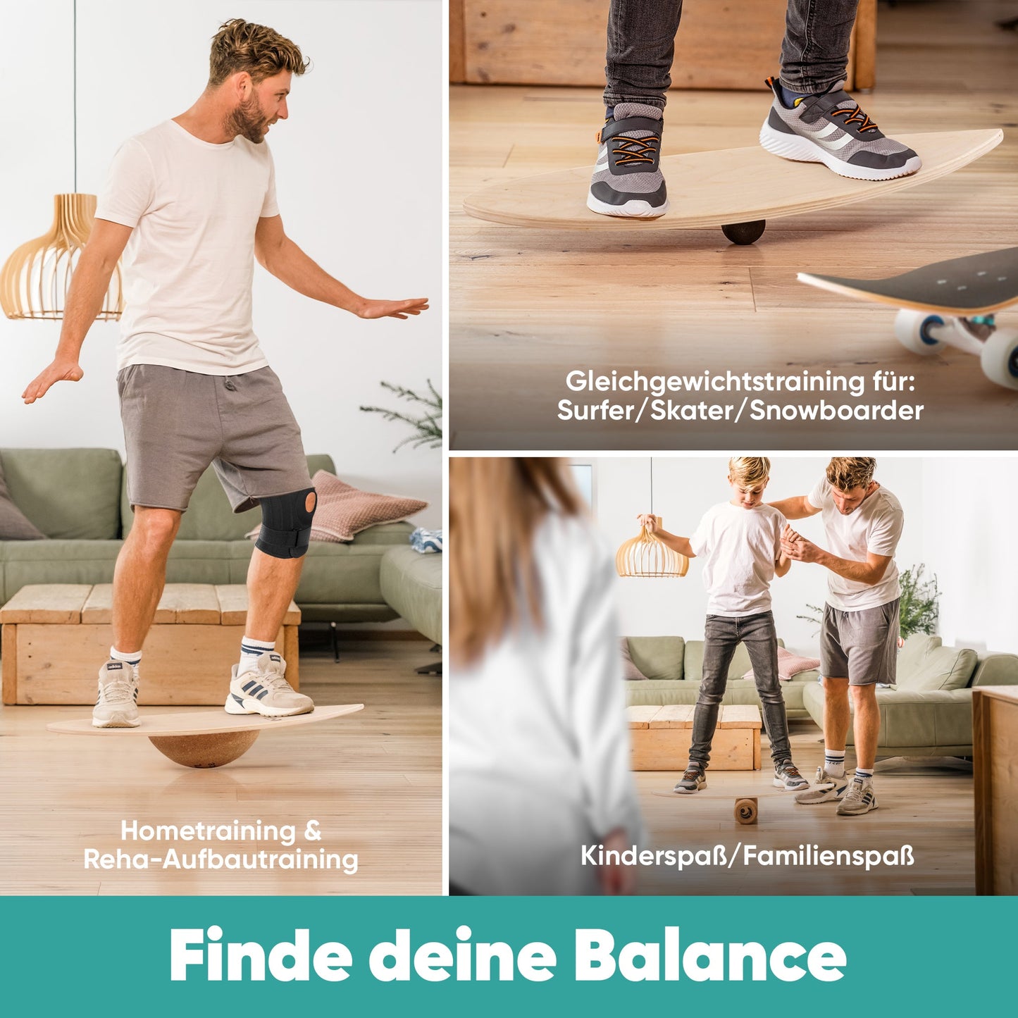 RideBalance™ Komplett-Trainer für eine stärkere Rumpfmuskulatur