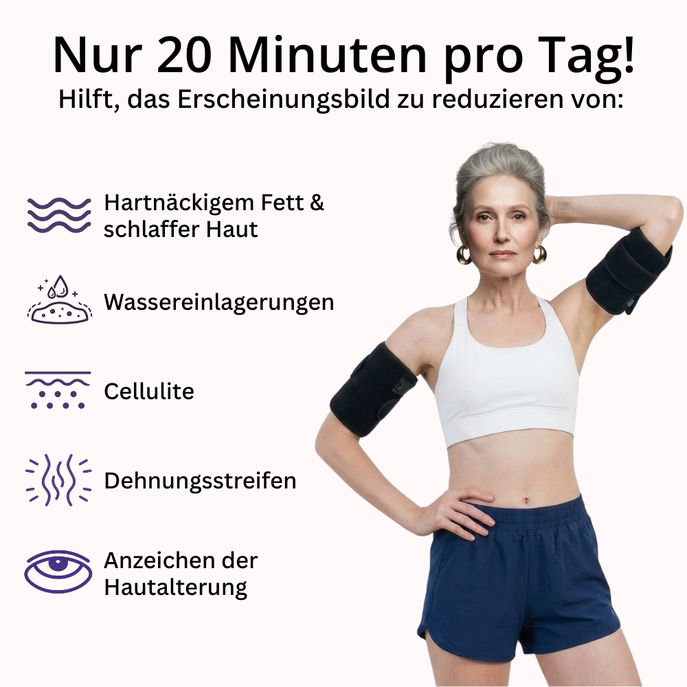 Nuvé Rotlicht Armband | Straffere Haut in nur 20 Minuten täglich