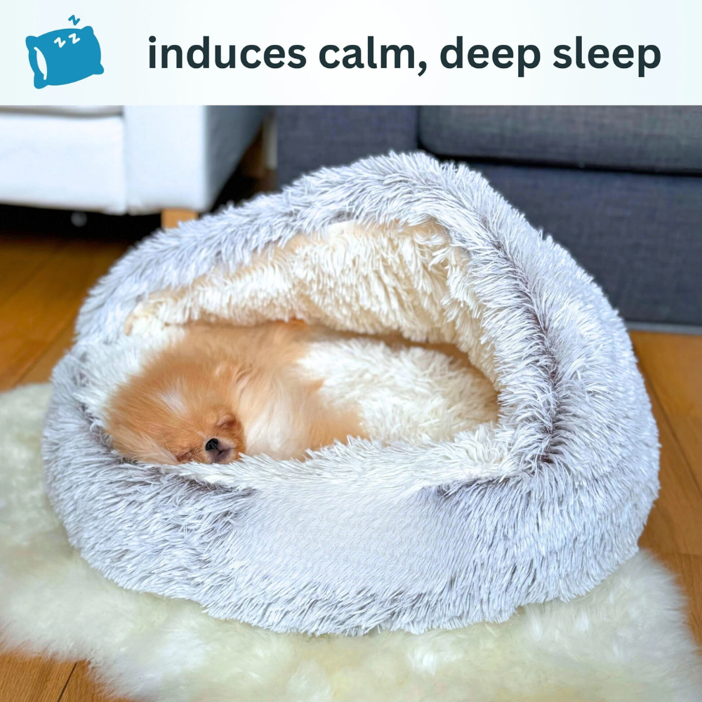 KuschelHöhle | Flauschiges Bett für Haustiere