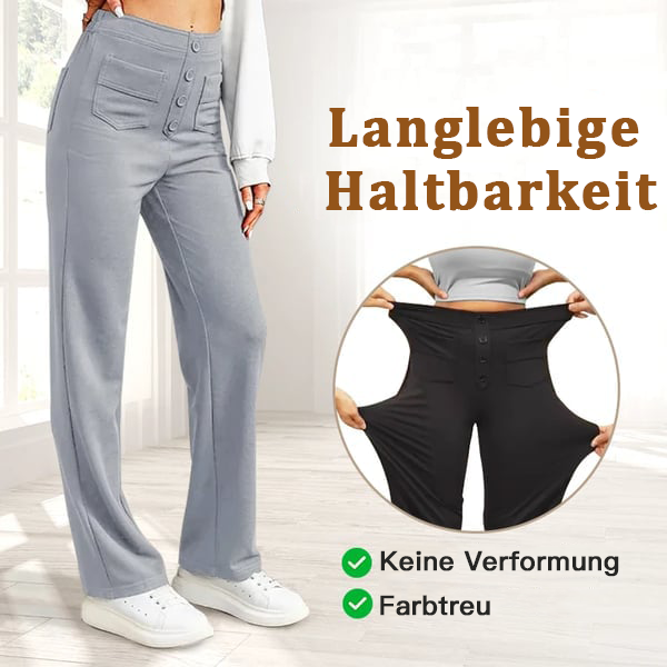 ComfyPlus™ – Die lässige Stretch-Hose mit hoher Taille