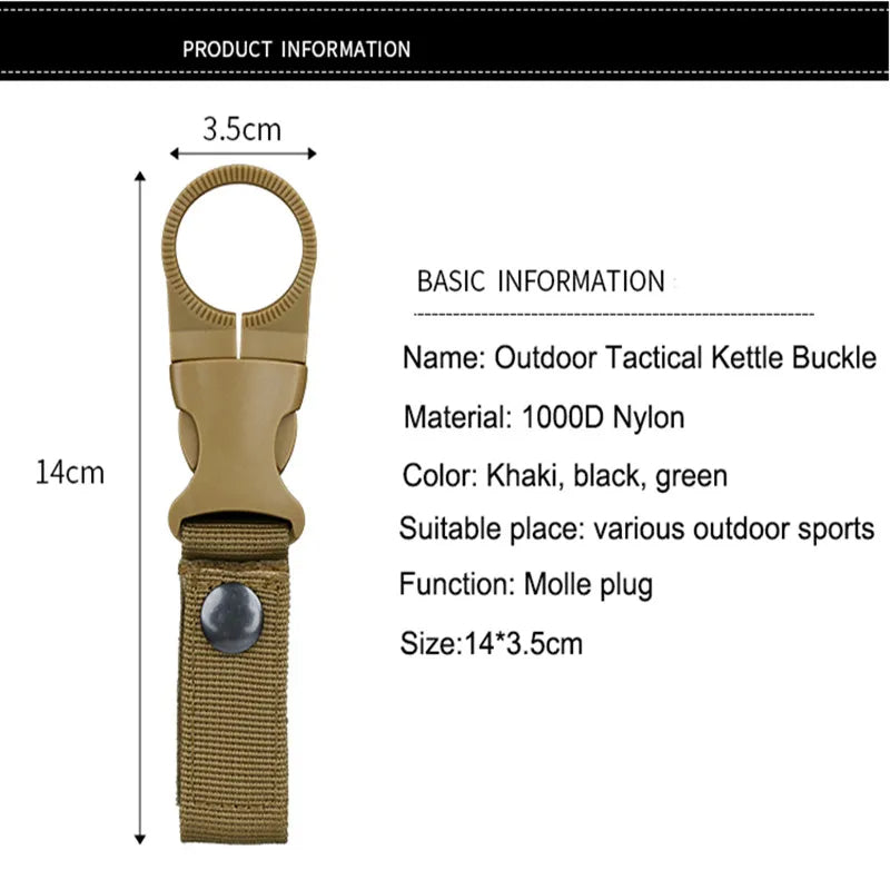 ClipMate™ | Wasserflaschenhalter für den Rucksack | 1+1 GRATIS