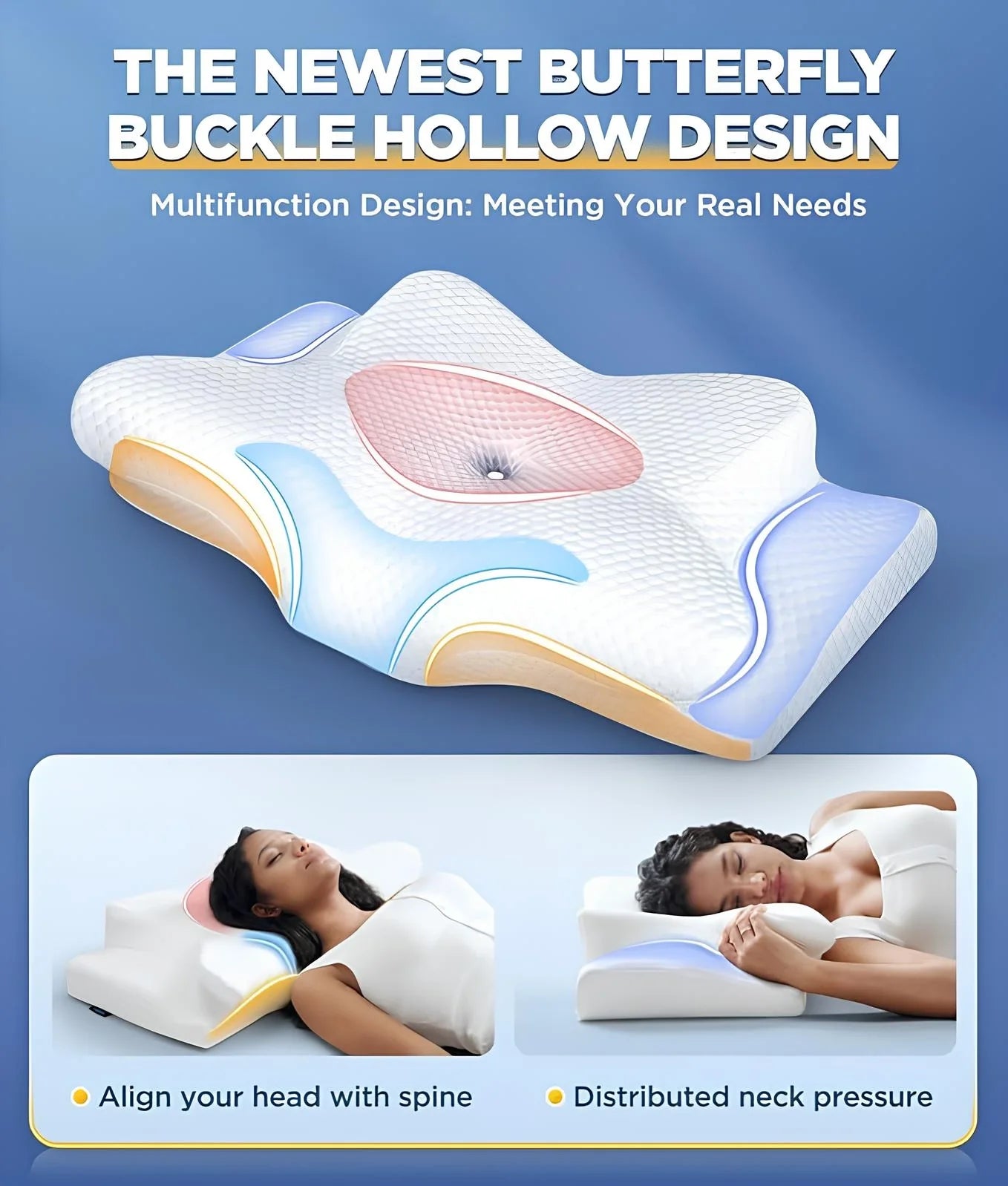 CozyRest® | Nackenkissen aus Memory-Schaum