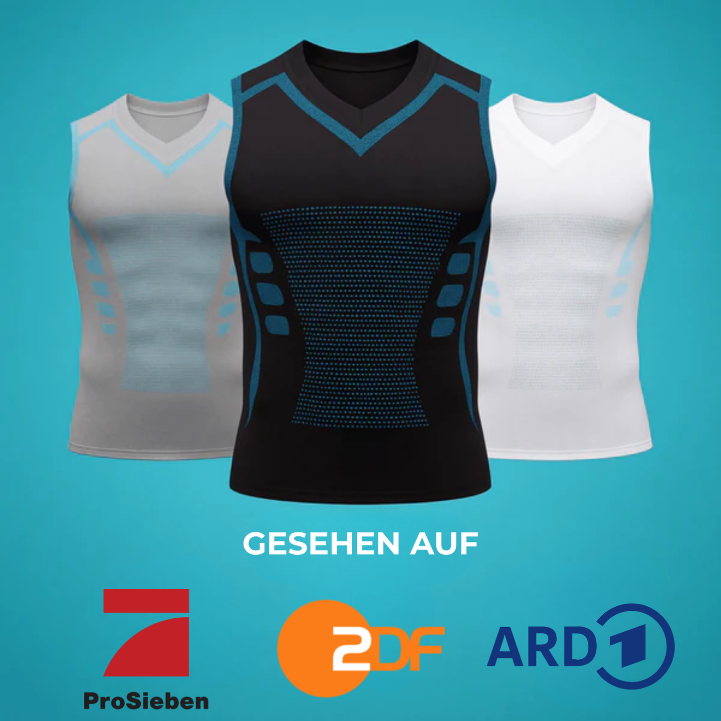 CoreFit™ | Kompressionsshirt für sofort schlankere Silhouette