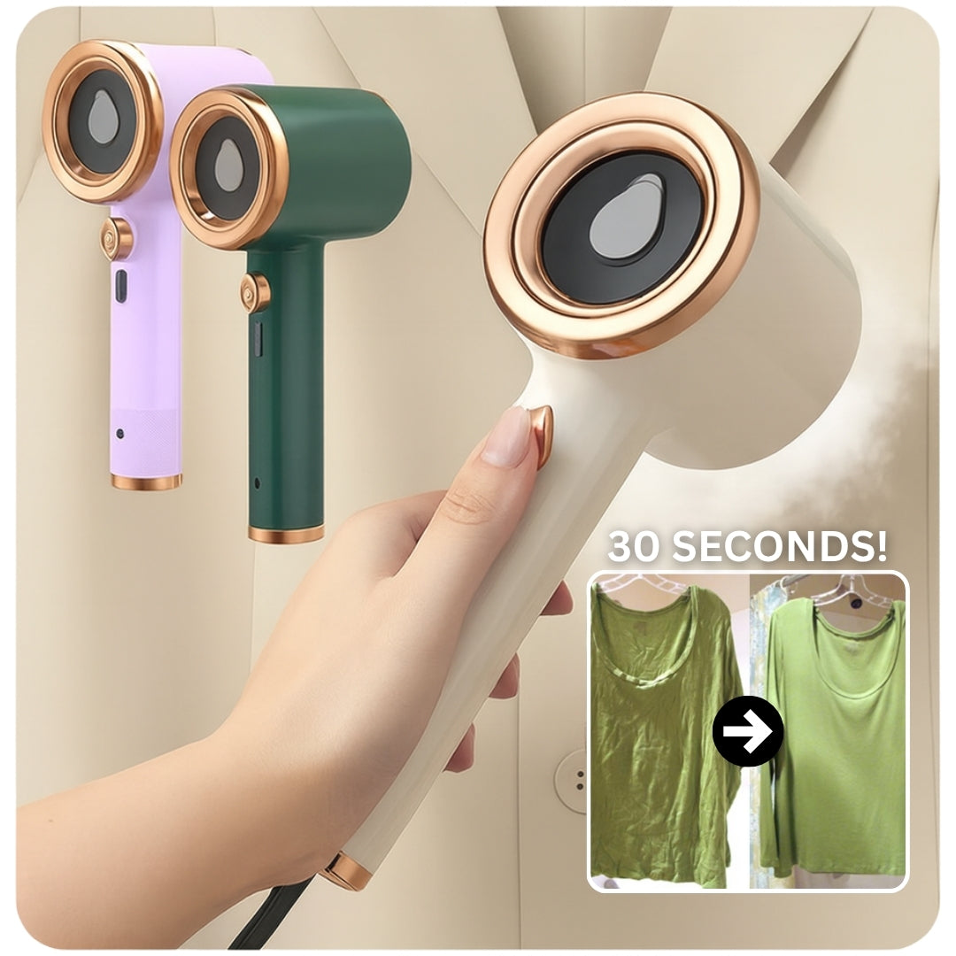 QuickSteam™ | Faltenfreie Kleidung in Sekunden!