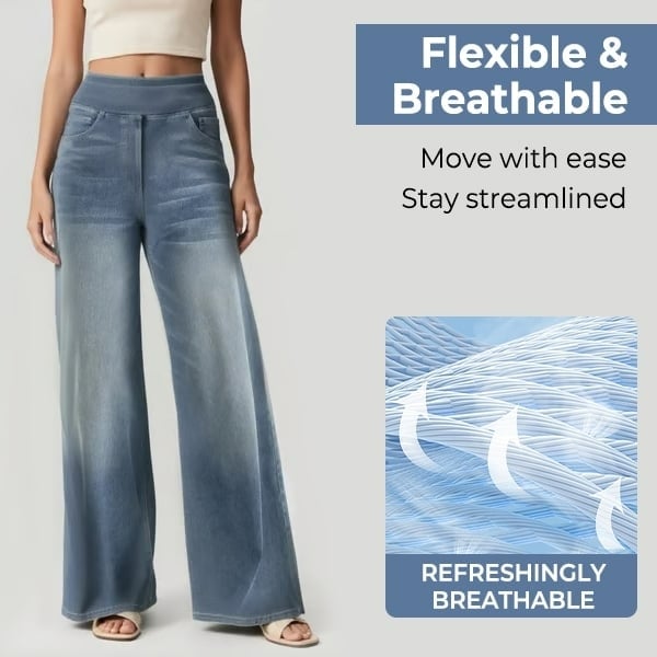 High-Waist Baggy Jeans | Bequemer Denim-Look mit perfekter Passform