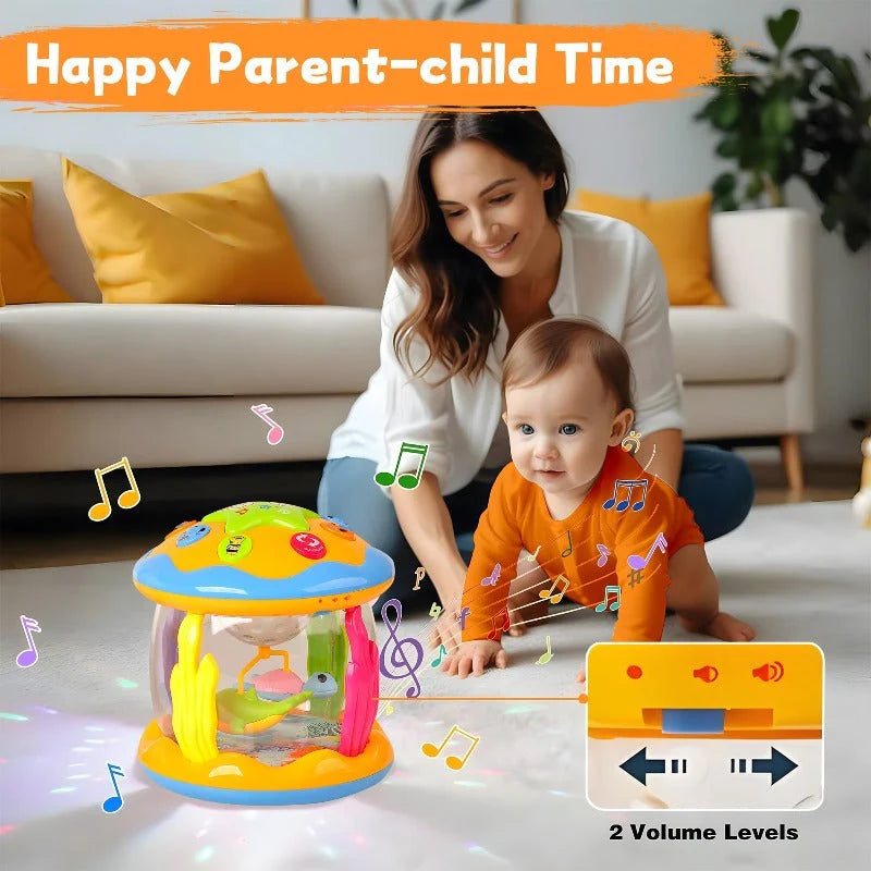 BrightSplash™ | Fesselndes Ozeanspielzeug zur Förderung der Sinne und Fähigkeiten von Babys