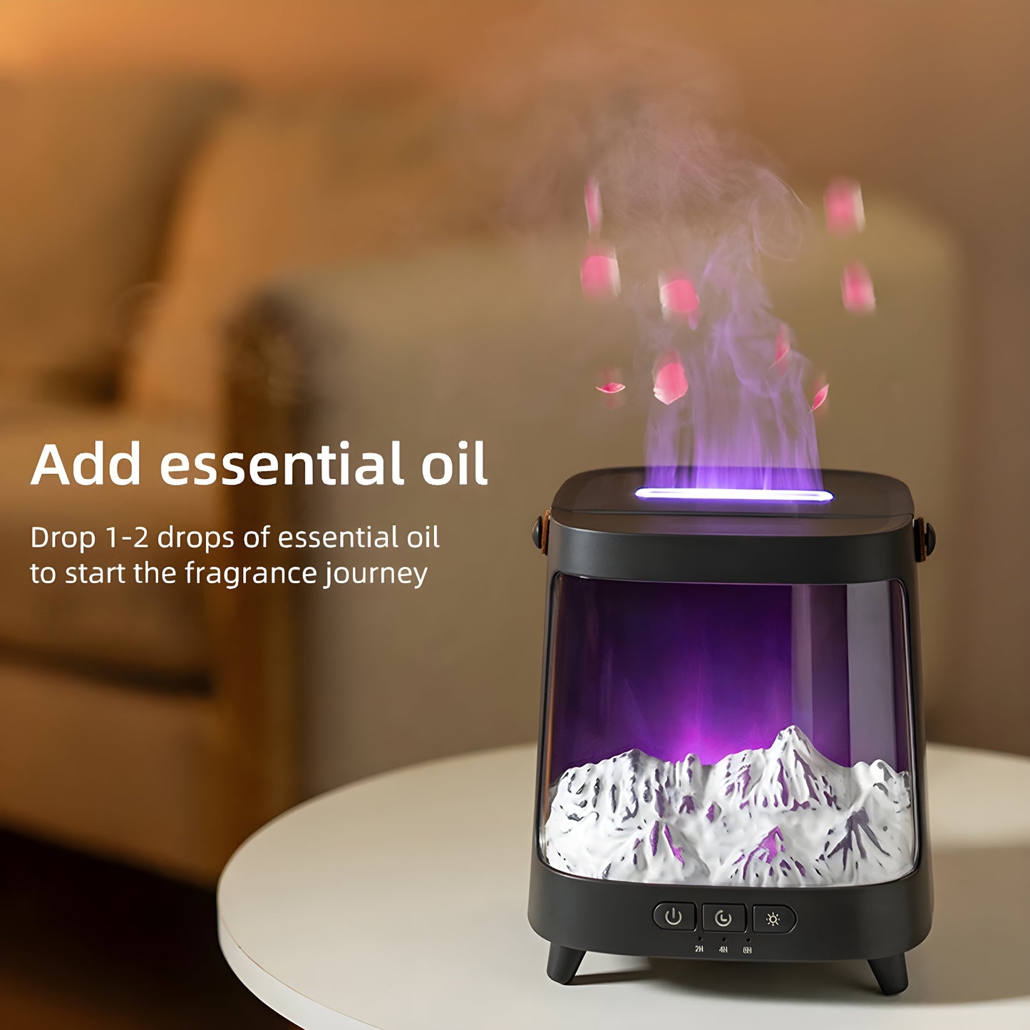 AuroMist | 4-in-1 Aurora Diffuser für Ruhe & Klarheit
