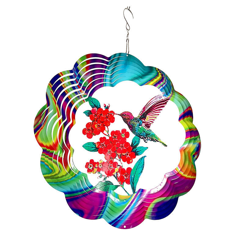 3D Effekt Windspinner | Faszinierende Bewegung & Magischer Glanz