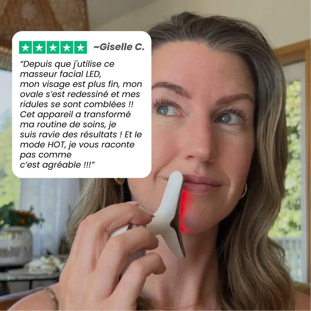 LenaSilk™: Sculpteur Gesichts-LED 7 en 1