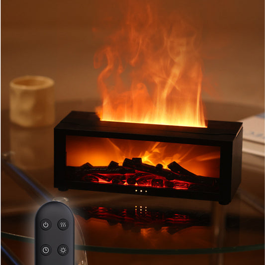 Flame Humidifier | Kamin-Aroma-Diffuser für warme Wohlfühlatmosphäre