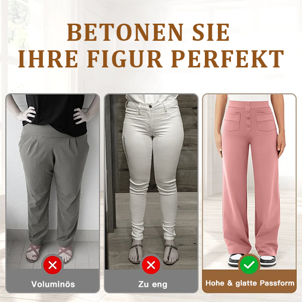 ComfyPlus™ – Die lässige Stretch-Hose mit hoher Taille