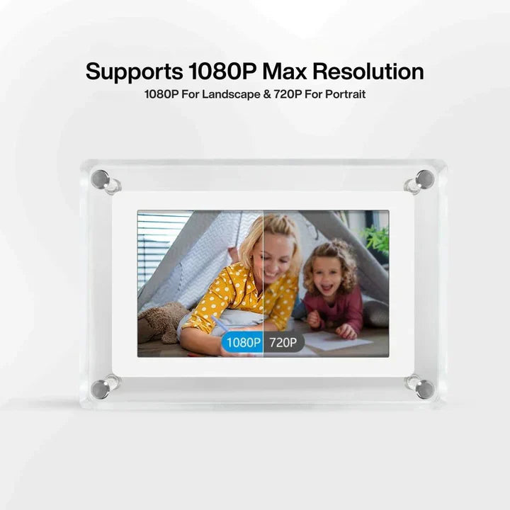 MemoFrame™ | Digitaler Video-Fotorahmen – Schönste Erinnerungen immer wieder erleben