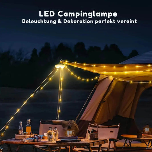 4-in-1 Multifunktions-Campinglicht | Licht, Strom & Komfort