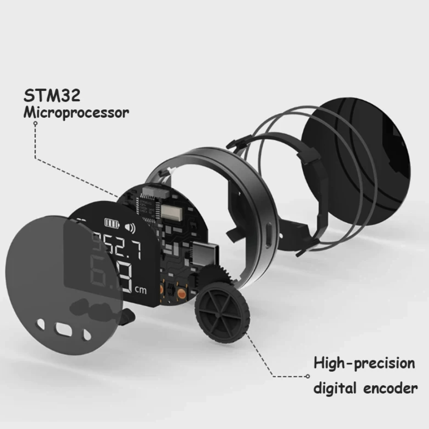 RollMeasure™ | Digitales Rollbandmaß – Smarte Technologie für präzises Messen