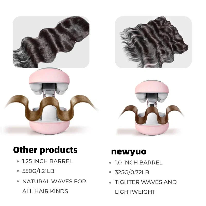 CompactWave™ | Kompakter Deep Waves Haarstyler – 50% Rabatt