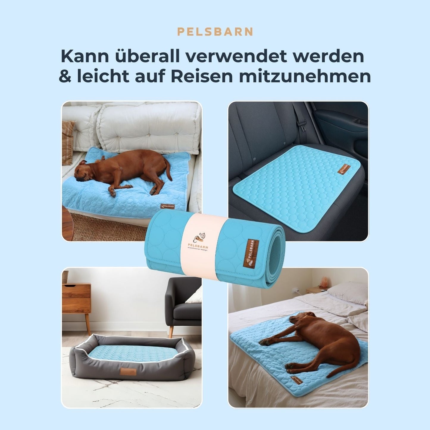 ArcticPaw™ – Leistungsstarke Kühlmatte für Hunde & Katzen