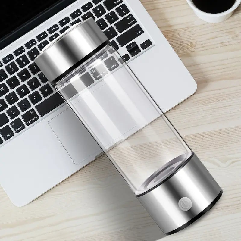 HydroLuxe™ – Premium Wasserstoff-Flasche für Alltag & Sport
