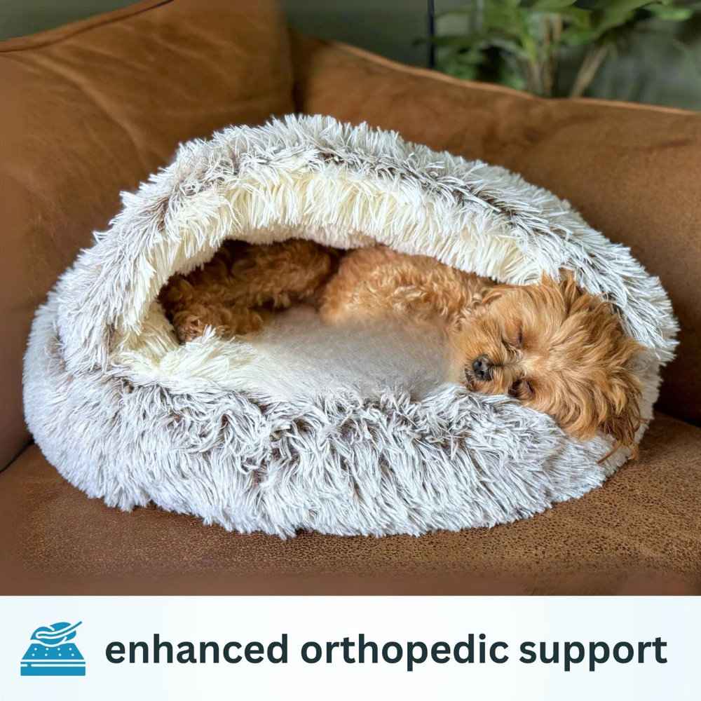 KuschelHöhle | Flauschiges Bett für Haustiere