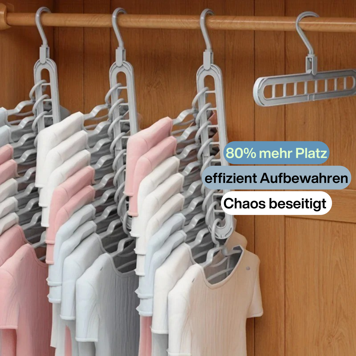 OrganizePro™ | 9-in-1 Kleiderbügel