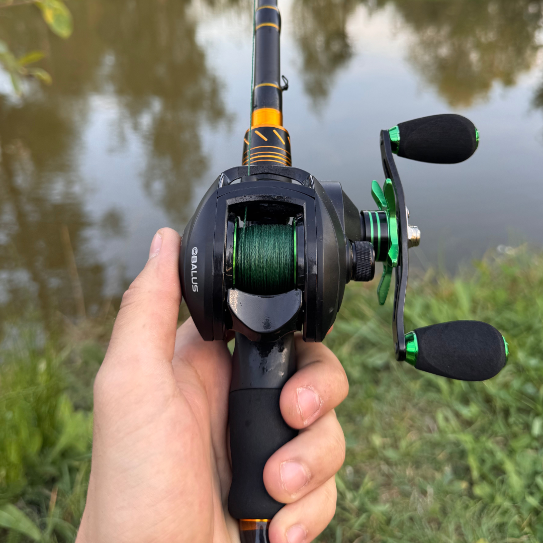 Obalus Baitcast-Rolle