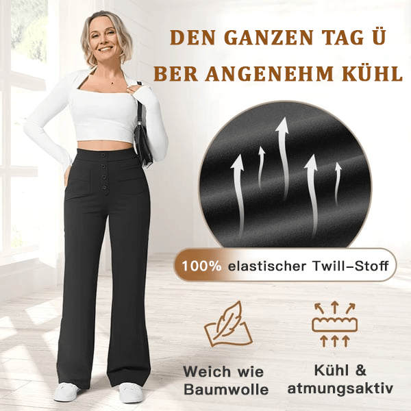 ComfyPlus™ – Die lässige Stretch-Hose mit hoher Taille