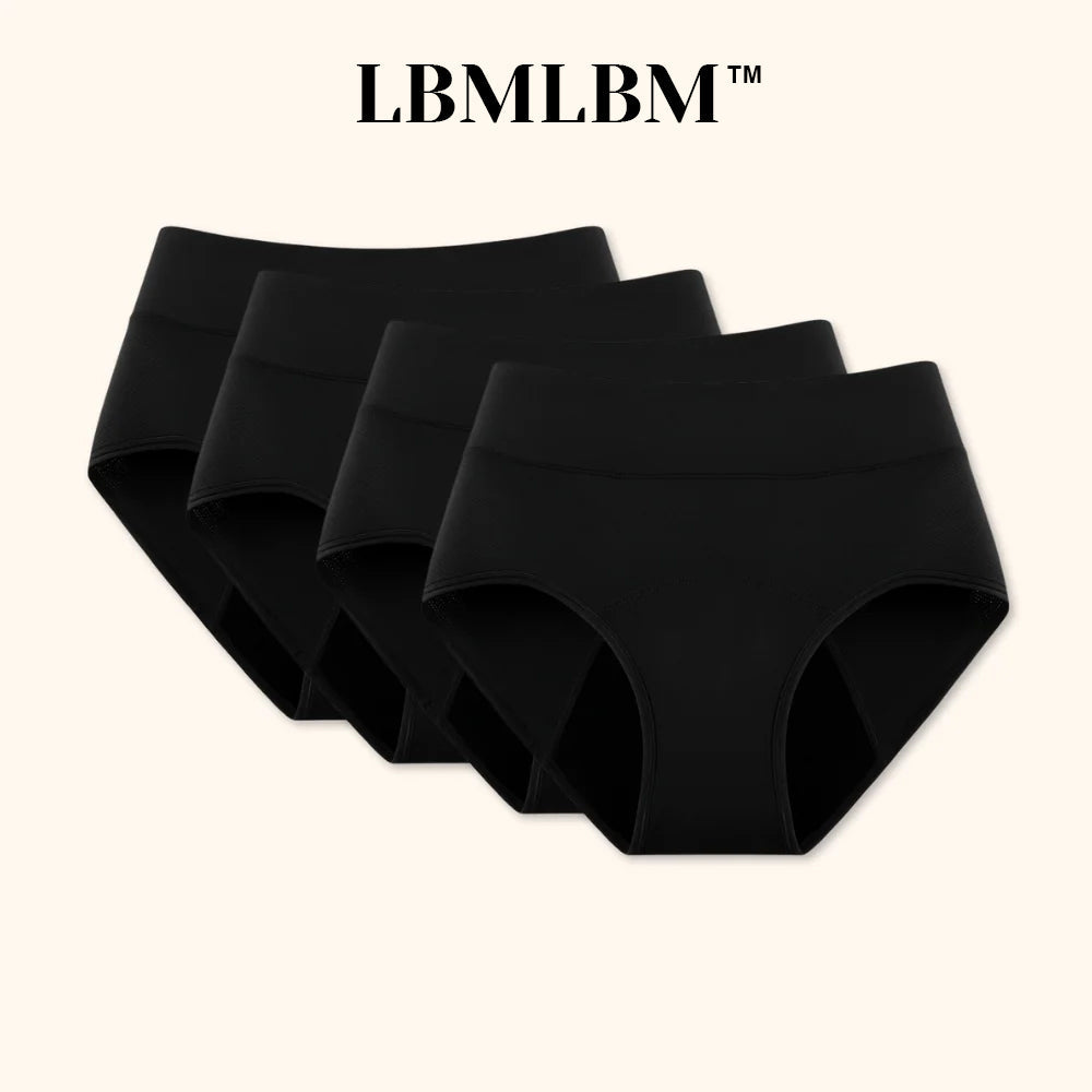 🌸💖Letzter Tag: 50 % Rabatt! | LBMLBM™ 100 % auslaufsichere Unterwäsche, 4er-Pack