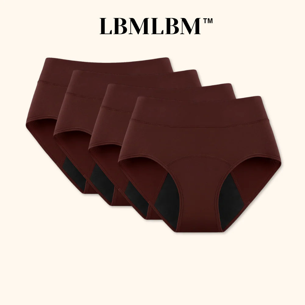 🌸💖Letzter Tag: 50 % Rabatt! | LBMLBM™ 100 % auslaufsichere Unterwäsche, 4er-Pack