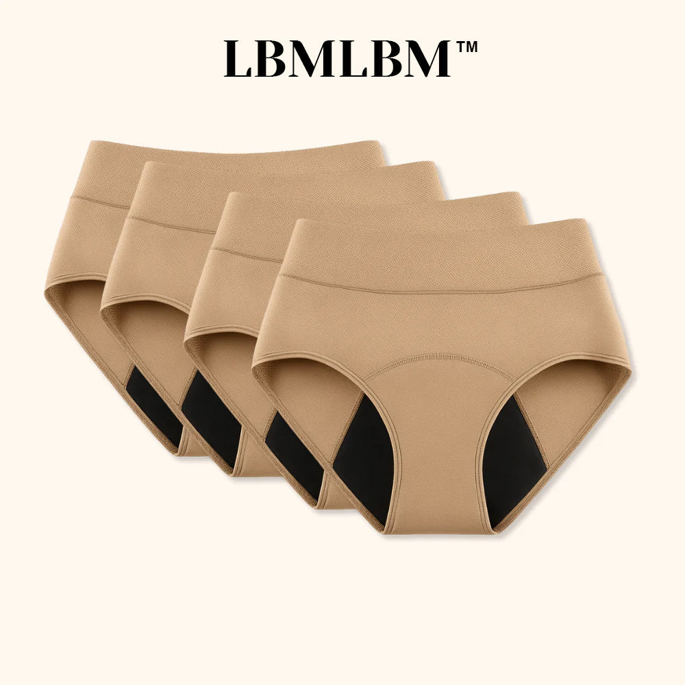 🌸💖Letzter Tag: 50 % Rabatt! | LBMLBM™ 100 % auslaufsichere Unterwäsche, 4er-Pack