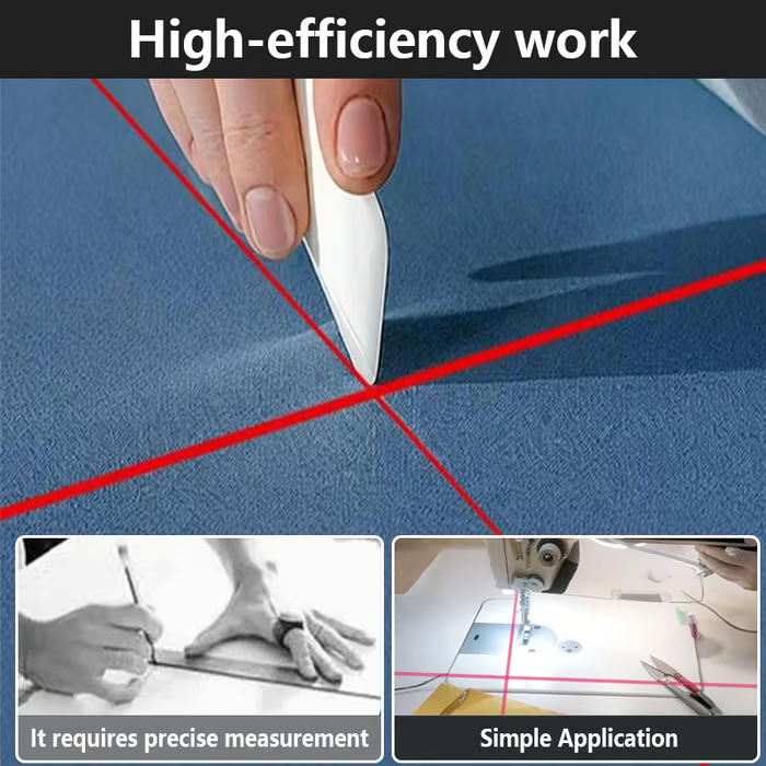 Magnetische Laser-Nähhilfe | Präzises Nähen ohne Markierungen