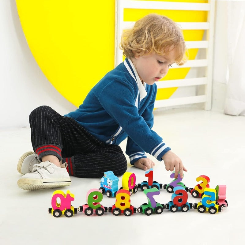Easy-Build™ | Magnetische Zahlenbahn – Frühkindliche Mathematik spielerisch fördern