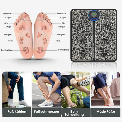 WaveSoothe™ | EMS-Fußmassage-Matte für Entspannung & Aktivierung