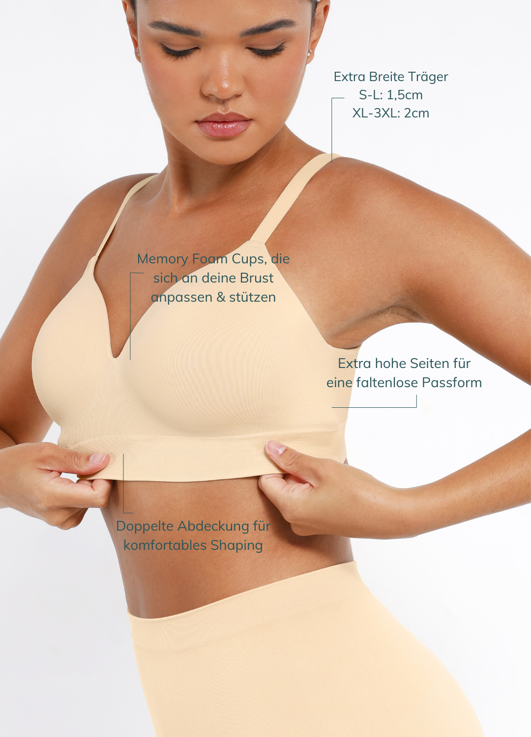 Amoura™ – Komfortabler Damen-BH für einen perfekten Sitz