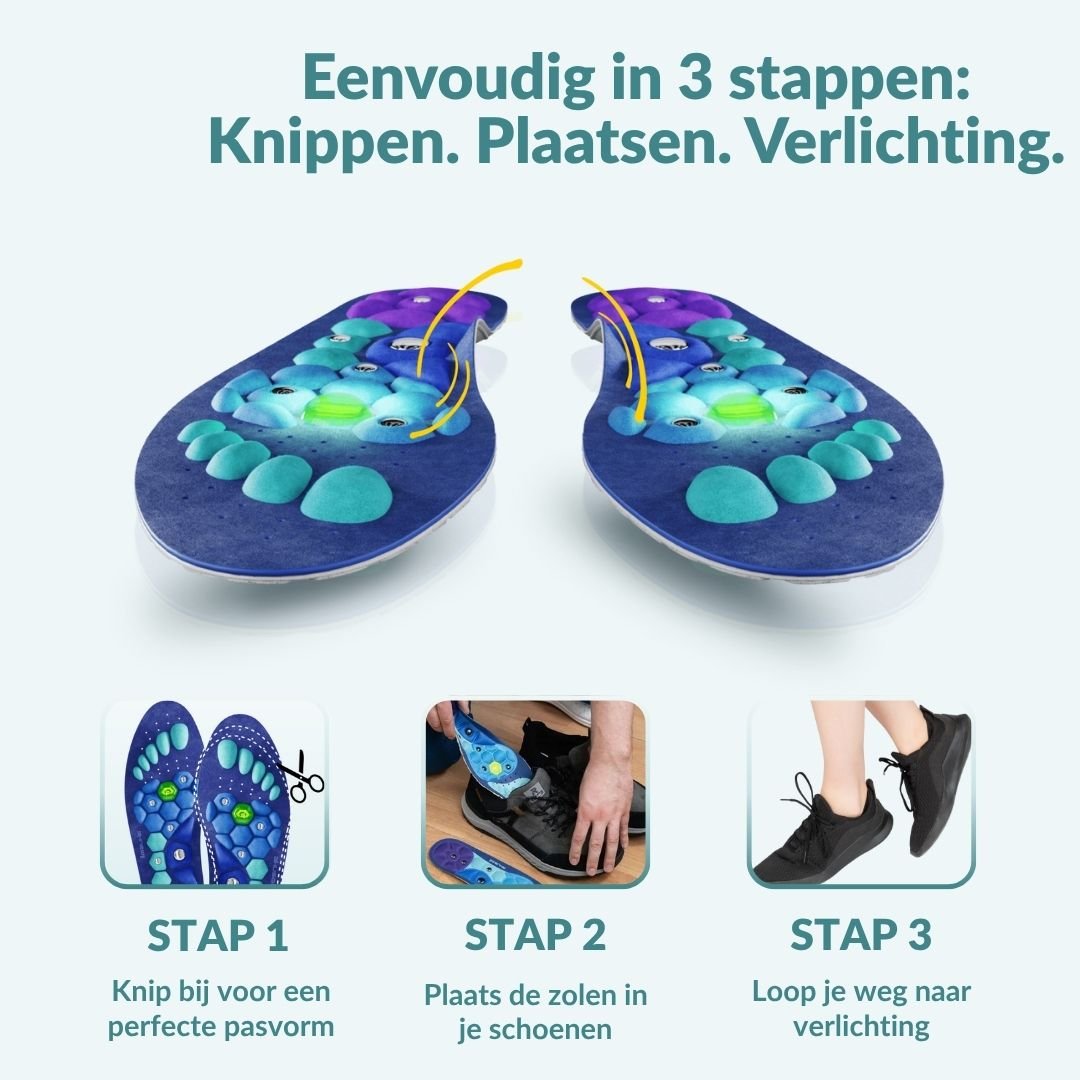 FlexSole™ – Magnetische Einlegesohlen für mehr Fußkomfort