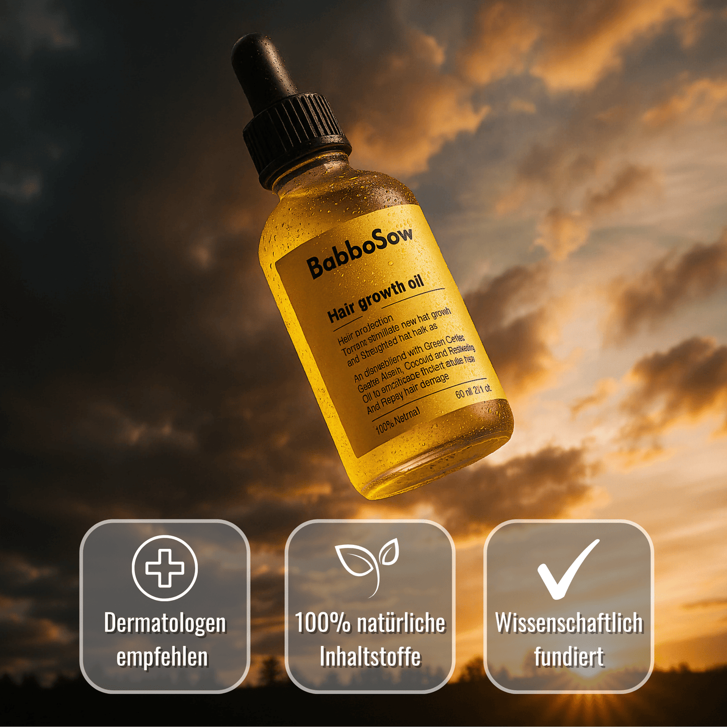 GentleMan™ | BabboSow Haaröl für die tägliche Haarpflege